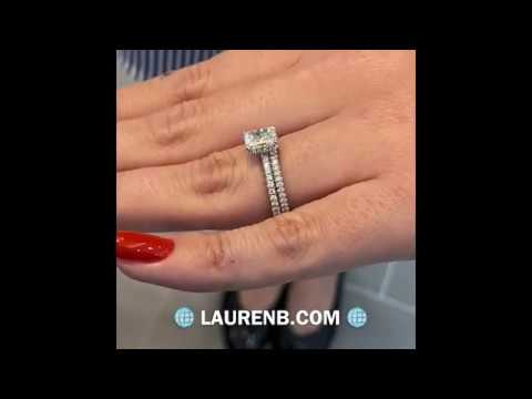 1 ct Radiant Cut Diamond Signature Wrap Ring