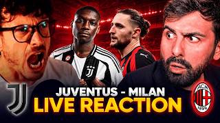 JUVENTUS - MILAN | DIRETTA PARTITA | LIVE REACTION