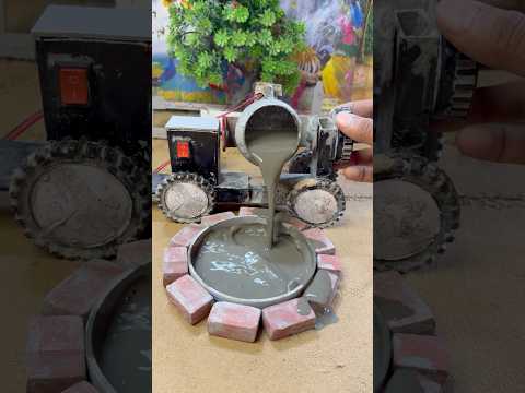 DIY mini handpump stand making return by ark science project #project #ytshorts #shorts