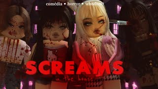 SCREAMS IN THE HOUSE | FILME COMPLETO! PT-BR🇧🇷 (Brookhaven RP🏡)