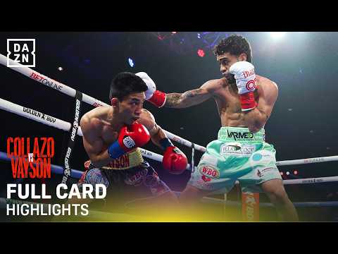 Oscar Collazo vs Jayson Vayson | Full Card Highlights