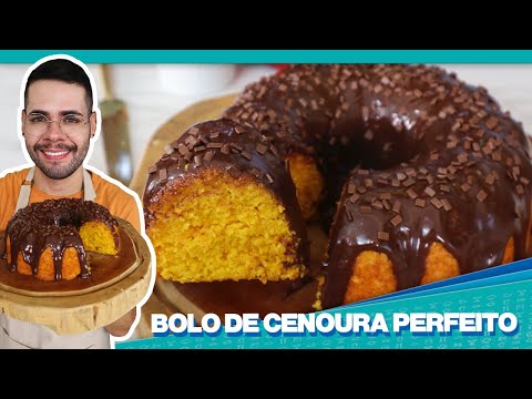 NUNCA MAIS ERRE O BOLO DE CENOURA | BOLO DE CENOURA PERFEITO SUPER FOFINHO