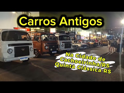 EP24 - Evento de Carros Antigos na cidade de Cachoeirinha/RS projeto Quinta Clássica RS 