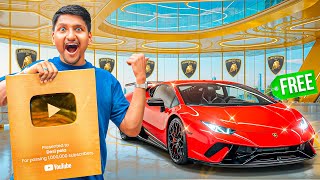 I Tried Buying a Lamborghini with a Golden Play Button!
