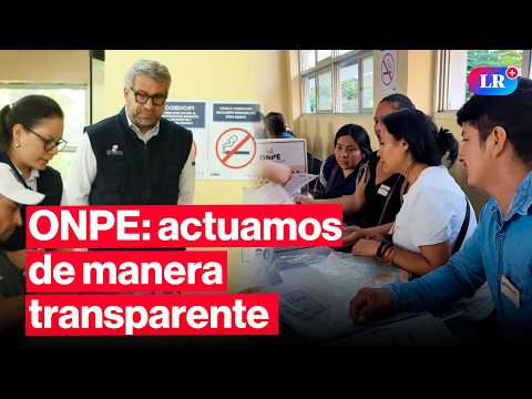 🔴"Todos los candidatos confíen en los resultados": Piero Corvetto, jefe de la ONPE l #EnVivoLR