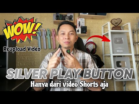 Cara cepat 100 Ribu Subscriber dapat Silver Play Button dari Shorts