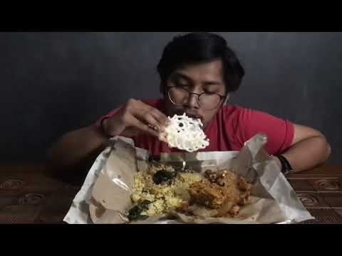 MUKBANG ‼️ NASI PADANG SUPER JUMBO DENGAN KIKIL+TELOR DADAR EKSTRA AYAM   #nasipadang #khaspadang