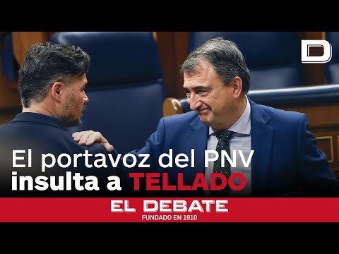 El portavoz del PNV insulta a Miguel Tellado por criticar éste la «cesión» del palacete de París