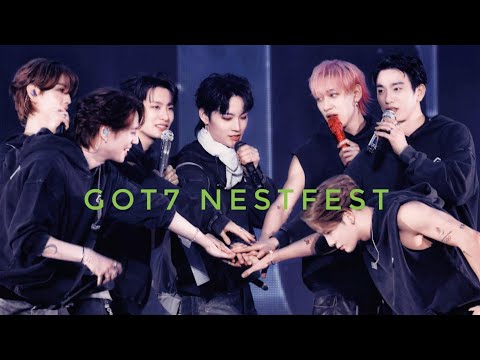All GOT7 NESTFEST Moments Day 1 & 2 [FANCAMS]