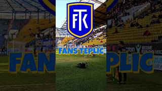 FANDĚNÍ A PODPORA FANOUŠKŮ TEPLIC! Tepličáci doma Na Stínadlech! #fkteplice #teplice #fotbalcz
