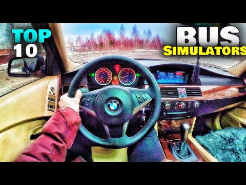 Top 10 Best Bus Simulator Games for Android OFFLINE | Realistic Bus Simulator Games 2024