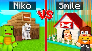 DOM DLA PSA NOOB vs PRO w Minecraft!