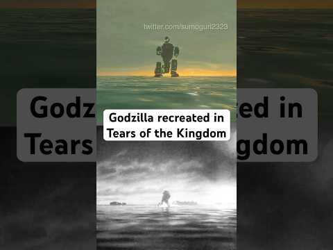 A Godzilla film was created entirely in Tears of the Kingdom by Zelda fan sumoguri2323! #godzilla