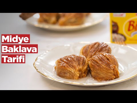 BAYRAMIN FAVORİSİ OLACAK: MİDYE BAKLAVA TARİFİ - MİDYE BAKLAVA NASIL YAPILIR?