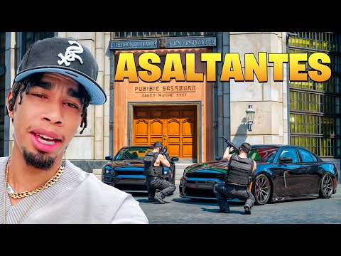 Usamos Un Dodge Charger Para Hackear El Sistema Bancario En Gta Rp