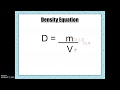 Understanding Density and Its Applications