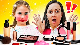 Il trucco per le passeggiate💄: come farlo senza spaventare la mamma!