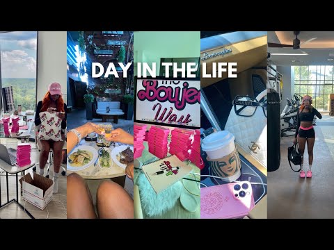 DAY IN THE LIFE W/ BARB : WE GOT BACK TOGETHER🤭? + WORKING + PAYING TAXES + MORE | Boujee Barbiee