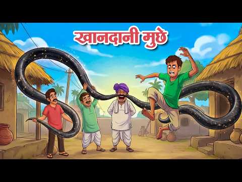 जादुई सोने की मूंछ | Hindi Kahani | Hindi Cartoon | Moral Stories | Hindi Story | Hindi Kahaniya
