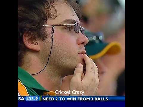 Thrilling Finish To The Greatest ODI Chase - Australia Vs South Africa 2006