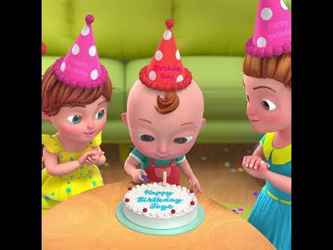 Happy Birthday Song | Beep Beep Nursery Rhymes #shorts #shortsforkids #birthday