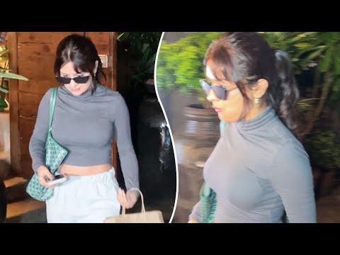 Avneet Kaur Gets Snapped In Bandra Like A Boss Lady! Glam-Grey Look!