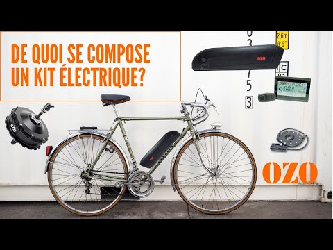 De quoi se compose un kit électrique pour vélo ? où acheter ? quel moteur pour mon vélo ? VAE DIY ?