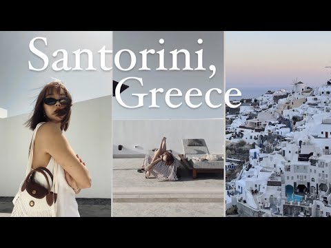 My First Time in Santorini, Greece! 🇬🇷