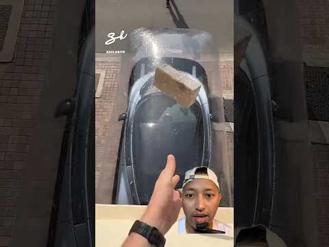 ALAT PELINDUNG MOBIL #automobile #satisfying #carbonfiber #test #supercar