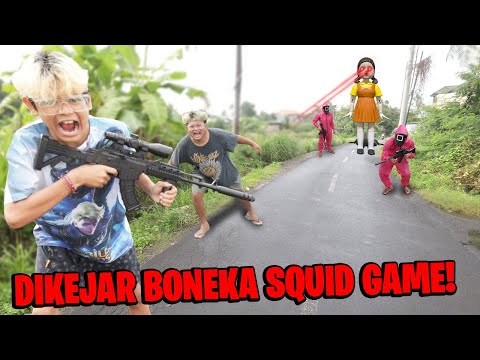 GAWAT!!! BOCIL DIKEJAR PASUKAN BONEKA SQUID GAME NGELUARIN LASER KENA YUTA!!!