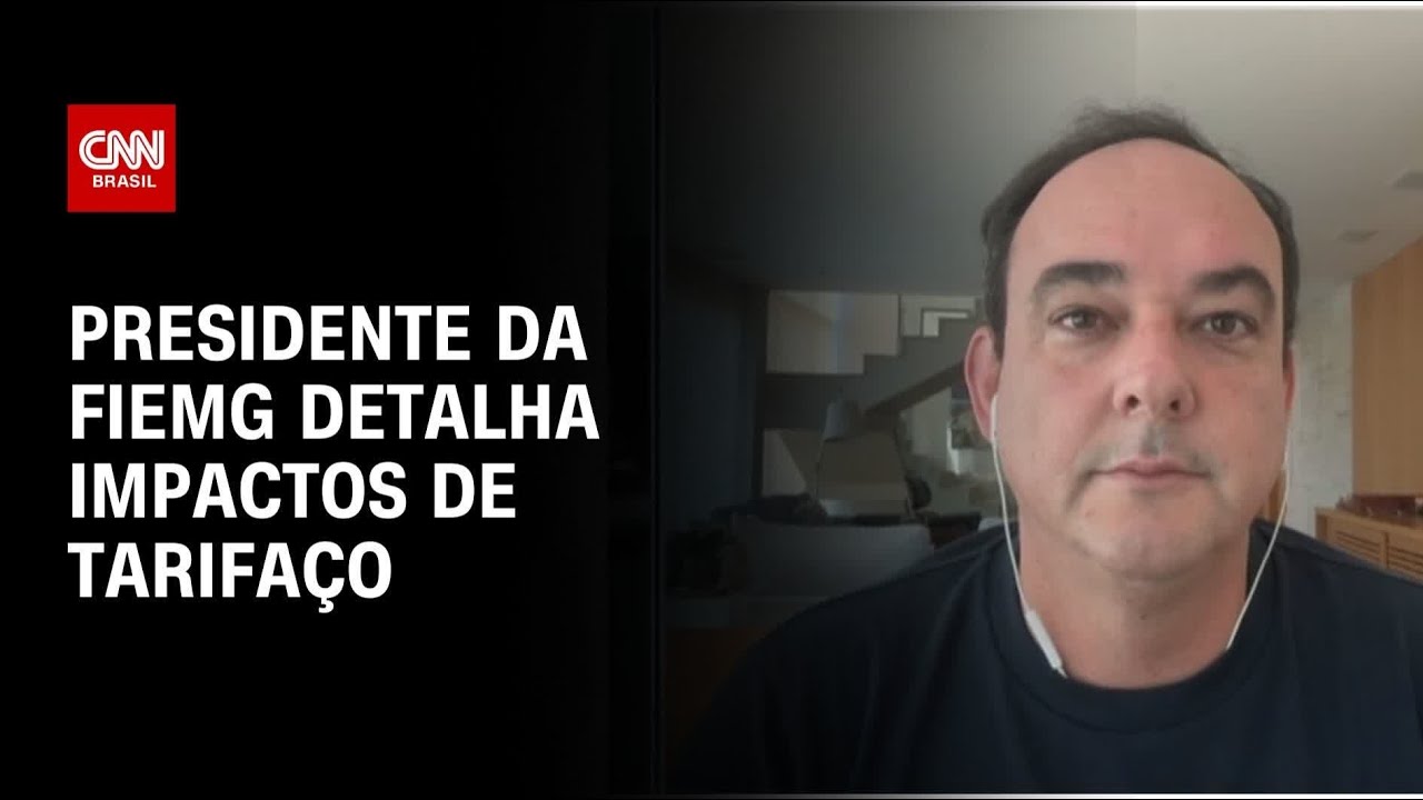 Presidente da FIEMG detalha impactos do tarifaço de Trump | AGORA CNN