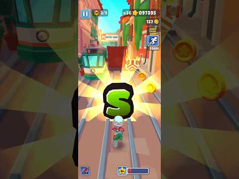 Collecting SOLE Letters in Subway surfers #subwaysurfers #wordhunt #shorts