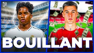Le Real Madrid fait VRILLER Endrick, Manchester United VA S'OFFRIR Šeško pour 85M€ | JT Foot Mercato
