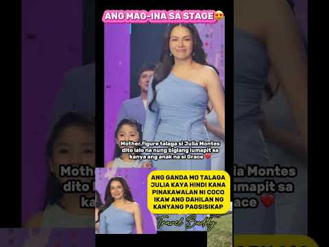 Julia Montes and Daughter Grace #viralvideo #fypage #trending #cocomartin #shorts #celebrity #fyp