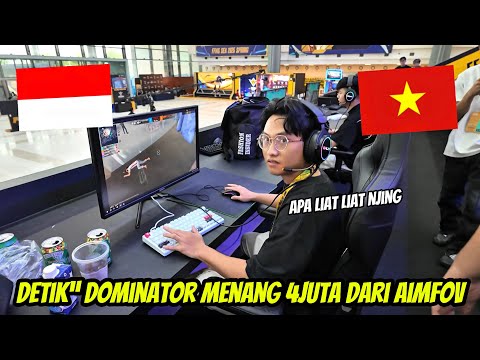 ISIAN 4JUTA DOMINATOR VS AIMFOV PAKAI BS 5 SEBELUM DI CURANGIN!!
