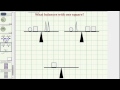 Balancing Shapes and Equations