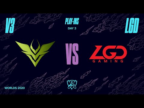 V3 vs LGD｜Worlds 2020 Play-in Stage Day 3 Game 1