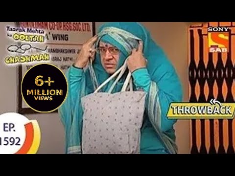 Bhide Disguises As A Woman - Taarak Mehta Ka Ooltah Chashmah - Throwback