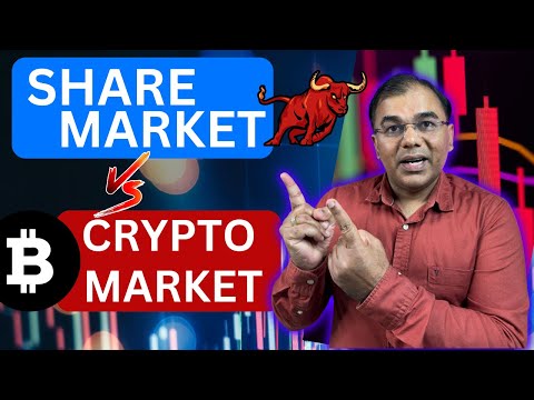 Share Market VS Crypto Market Vs Gold Vs ETF #sharemarket #crypto #cryptocurrency