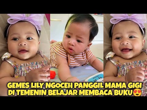 LUCU BANGET!! LILY NGOCEH SENENG DI TEMENIN BELAJAR MEMBACA BUKU