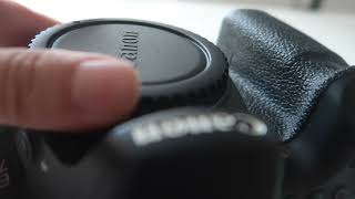 Come tolgo l'obiettivo alla Canon Eos