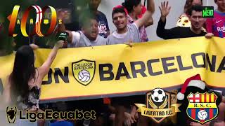 HOY JUEGA EL BARCE. Libertad vs BarcelonaSC - LigaPro 2025 - HEXAGONAL FINAL, Fecha 7