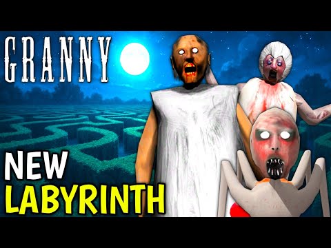 GRANNY ha un NUOVO LABIRINTO nel GIARDINO in QUESTO NUOVO GIOCO 😃 Granny The Obby (Fangame)