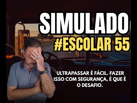 #ESCOLAR 55 SIMULADO DE PROVA DETRAN: Se Você Responder Certo, Já É Um Especialista.