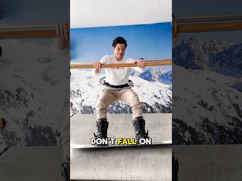 NO SNOW snowboarding - ​⁠​⁠@virtualsnowla #snowboarding arding