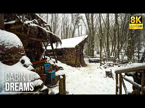 A Day in a Dream Cabin in the Woods – Peace & Quiet with My Dogs - 8K | Mr Wild Nature