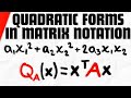 Understanding Quadratic Forms and Linear Forms