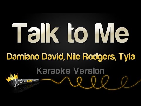 Damiano David, Nile Rodgers, Tyla – Talk to Me (Karaoke Version)
