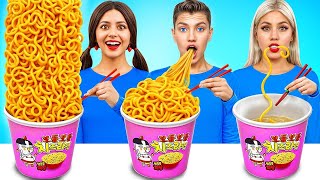 Tantangan 100 Lapis Makanan | Kiat-kiat Makanan Lezat & Momen-momen Lucu oleh X-Challenge