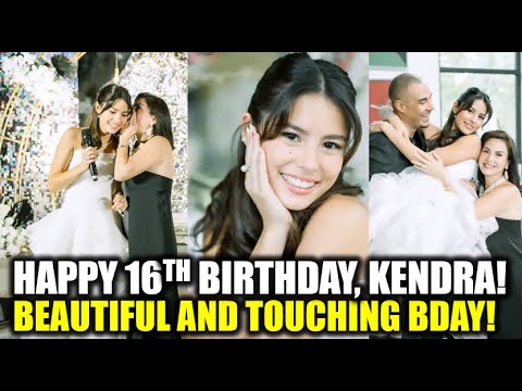 WOW! Kendra Kramer's 16 Birthday Celebration! Sobrang ganda niya, matalino at mabait! PANOORIN!